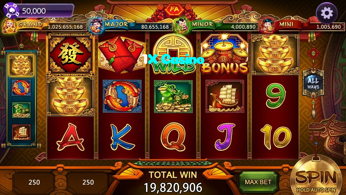 1X Casino casino presented on mobile device in Pakistan with slots and live games